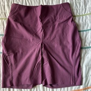 Lululemon Base Pace Ribbed Biker Shorts